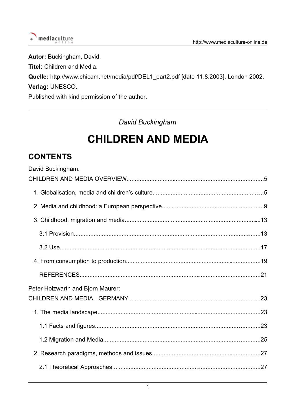 Children and Media [DE].Pdf