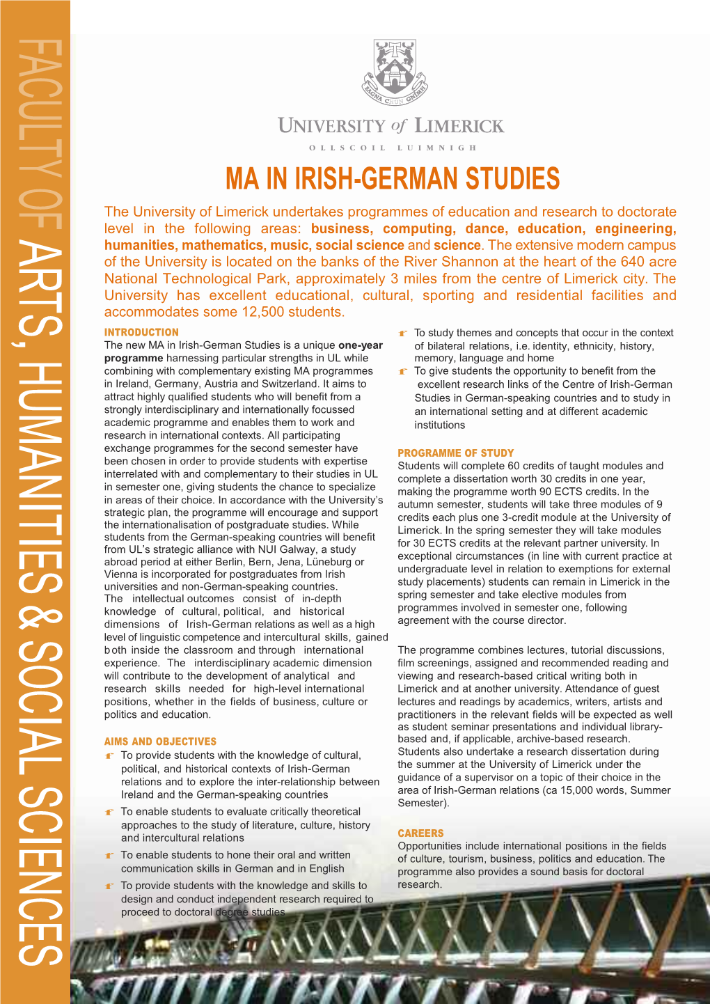 Ma in Irish-German Studies