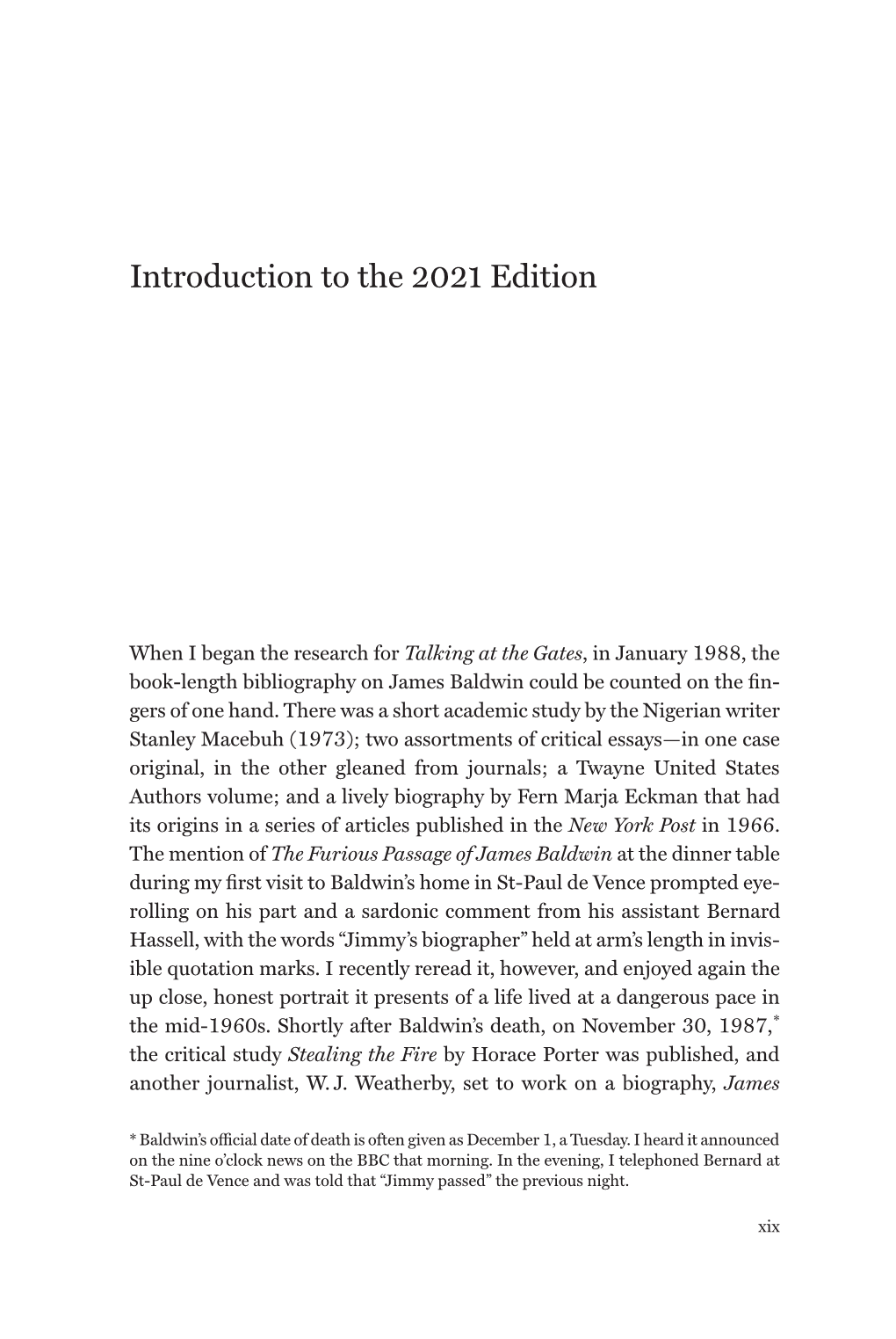 Introduction to the 2021 Edition