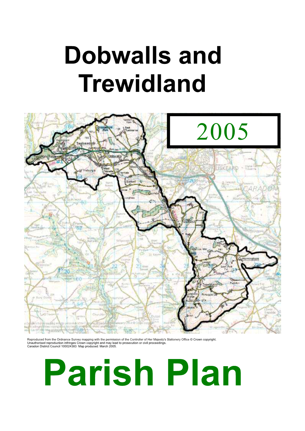 Dobwalls & Trewidland Parish Plan 2005.Cdr