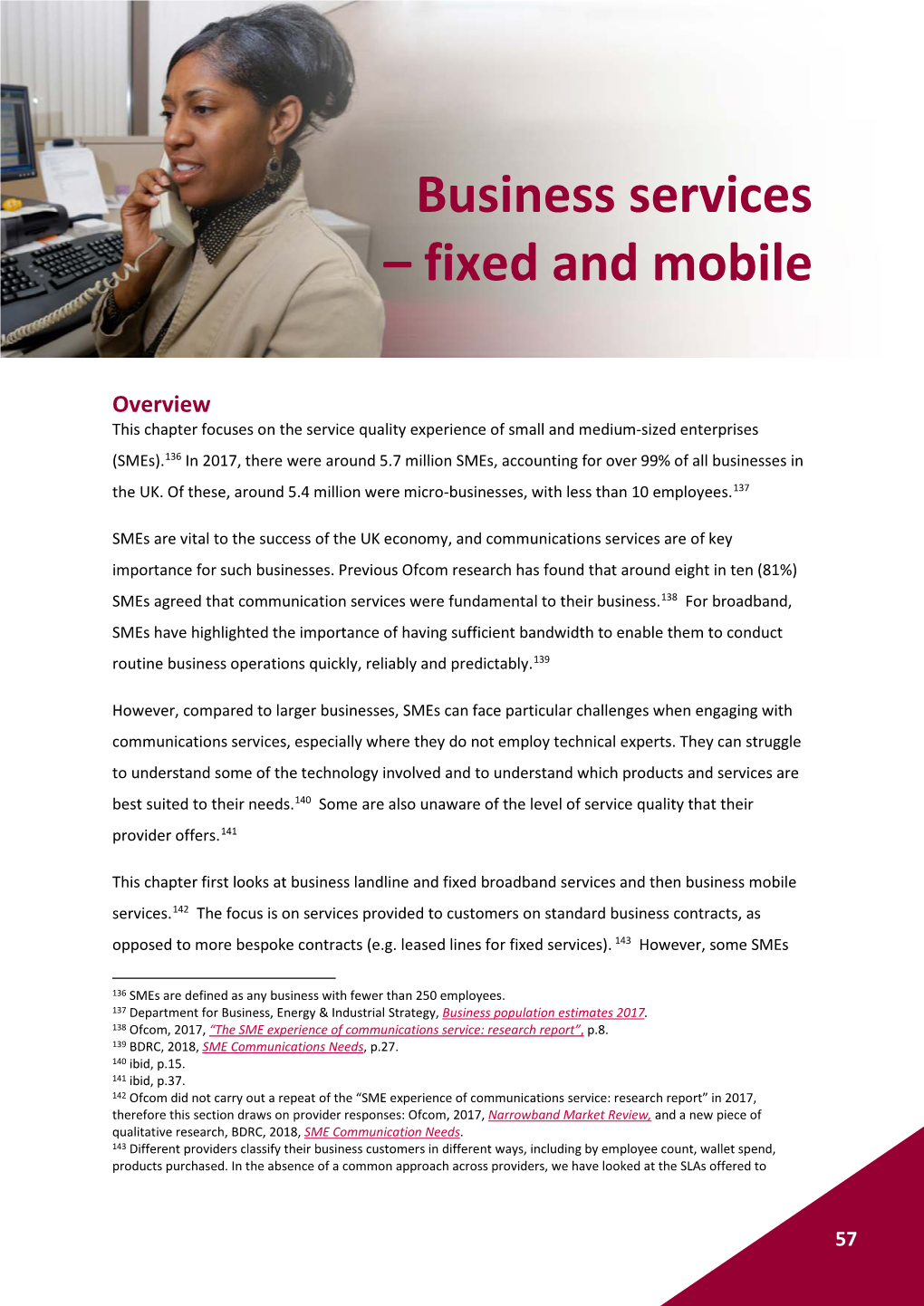 Business Services – Fixed and Mobile