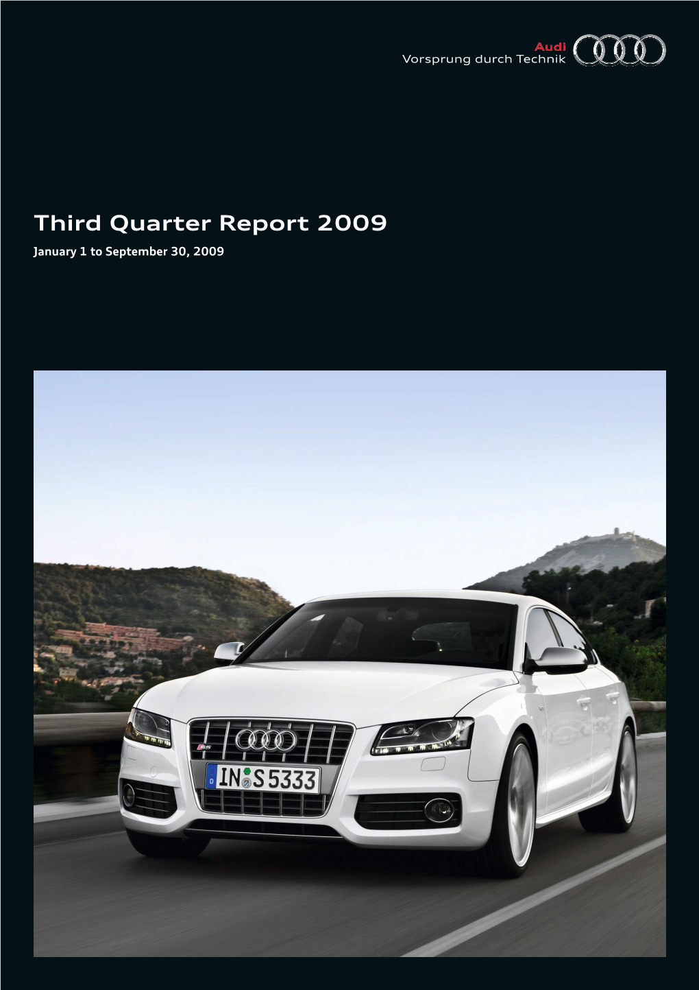 Third Quarter Report 2009
