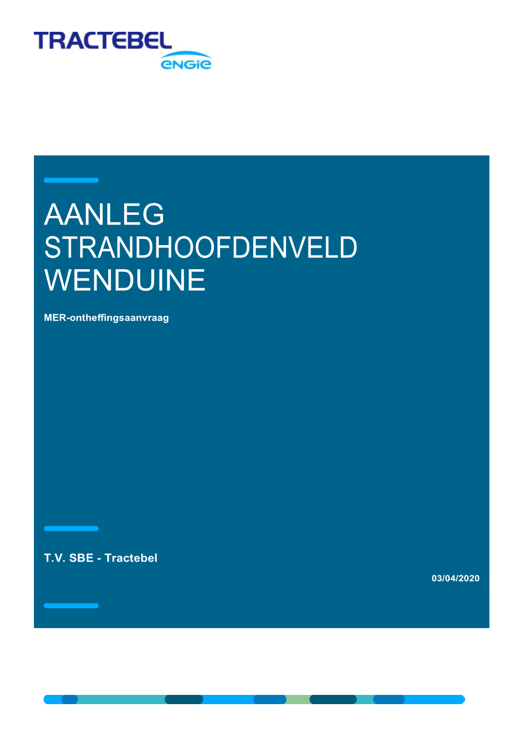 Aanleg Strandhoofdenveld Wenduine