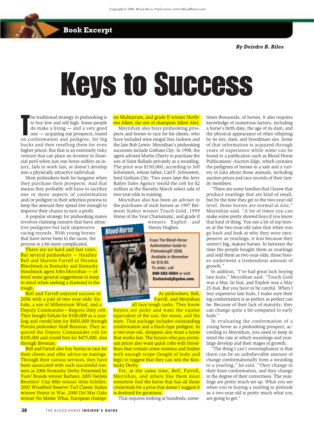 Keys to Success