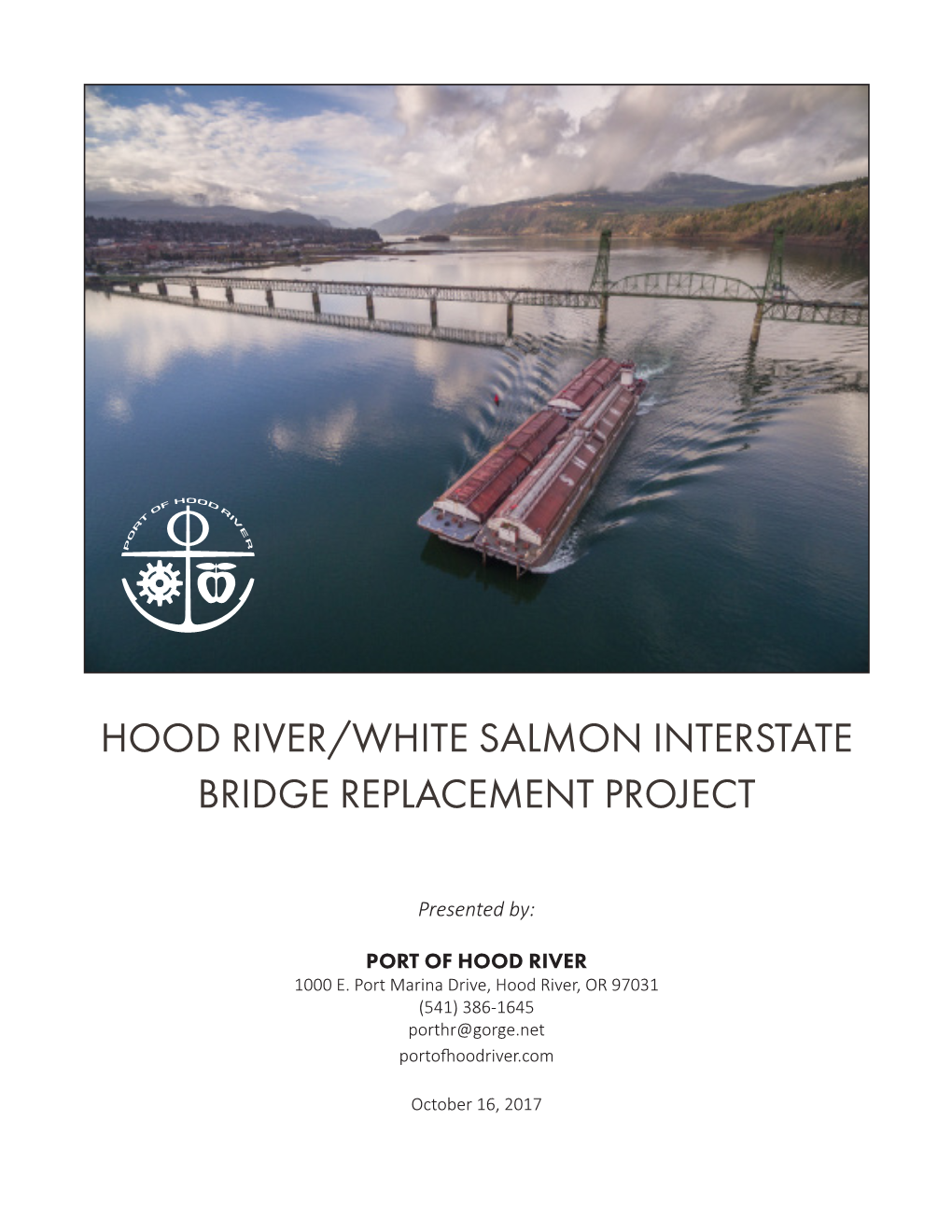 Hood River/White Salmon Interstate Bridge Replacement Project