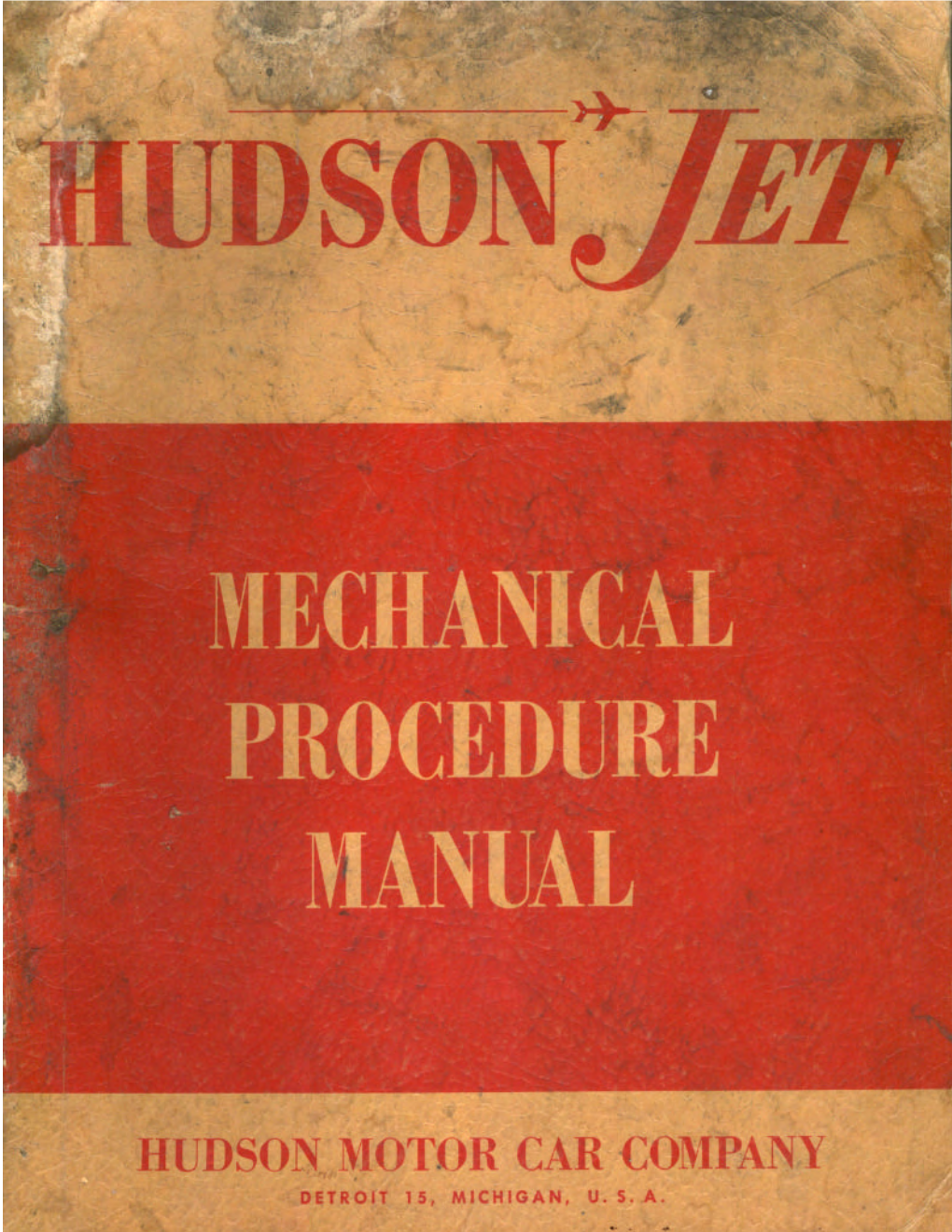 1953 Hudson Jet Shop Manual
