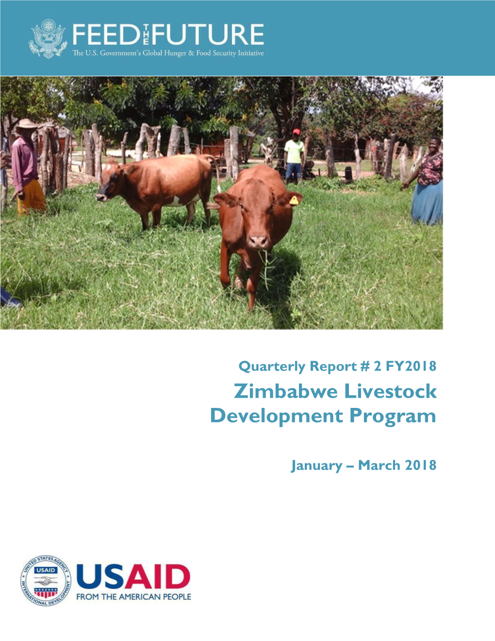Quarterly Report # 2 FY2018 Zimbabwe Livestock Development Program