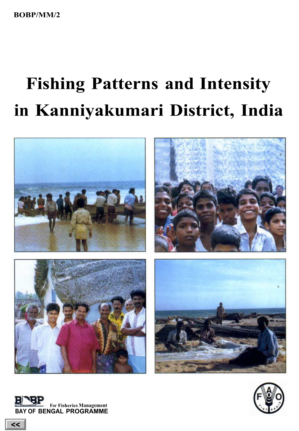 Fishing Patterns and Intensity in Kanniyakumari District, India