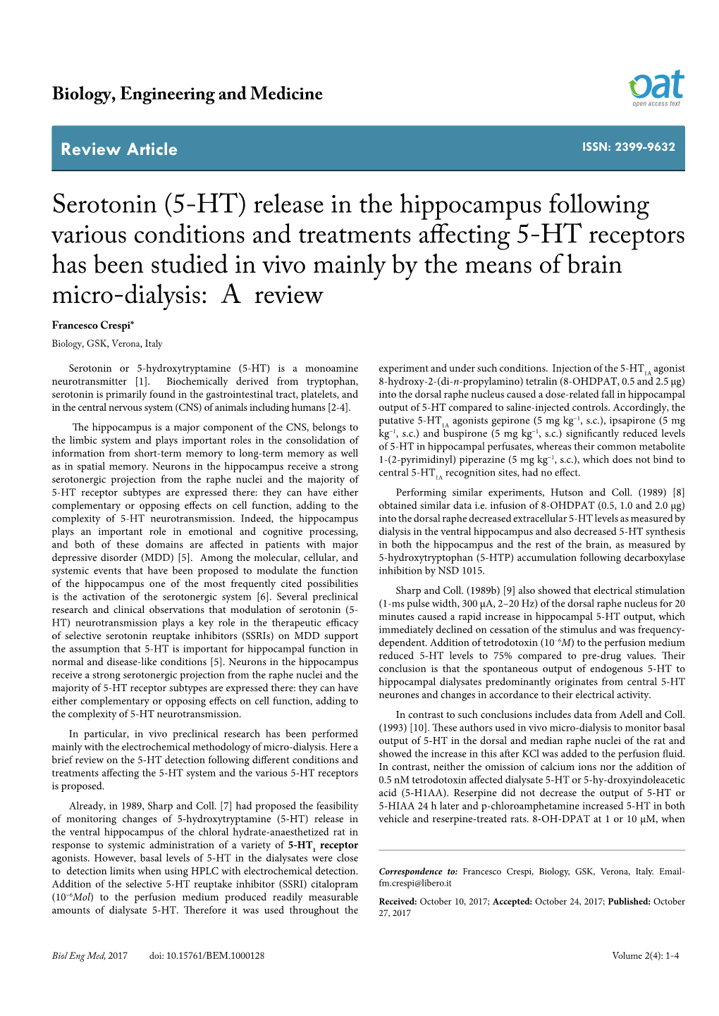 Serotonin (5-HT)