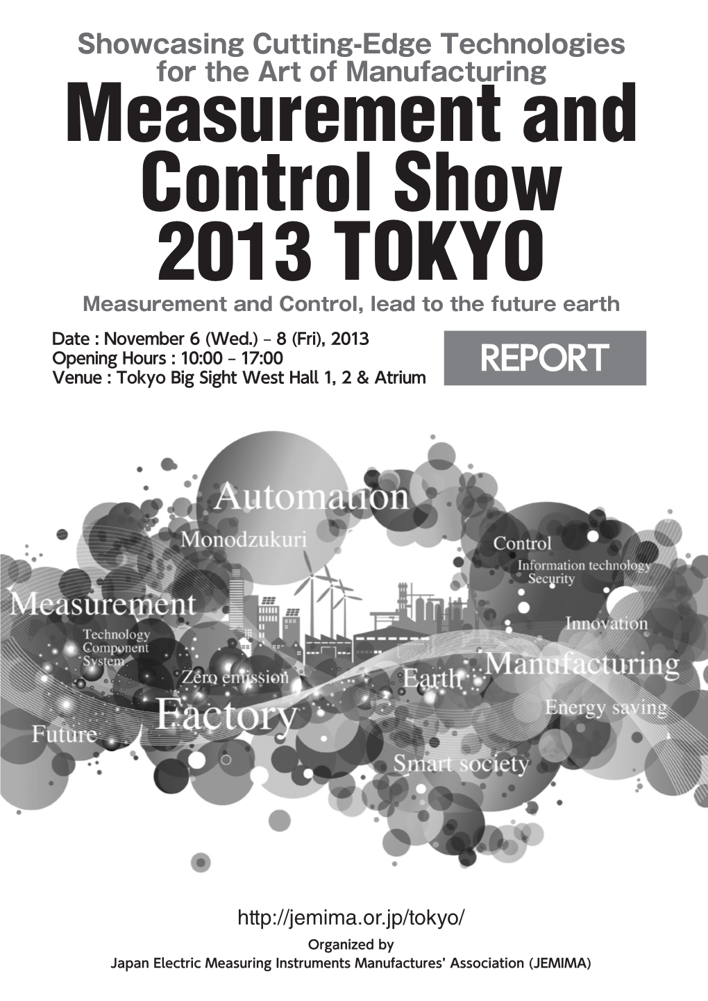Measurement and Control Show 2013 TOKYO Measurement and Control, Lead to the Future Earth