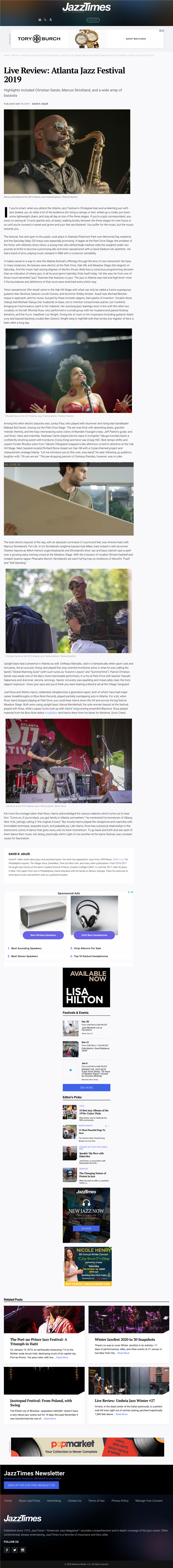 Atlanta Jazz Festival 2019