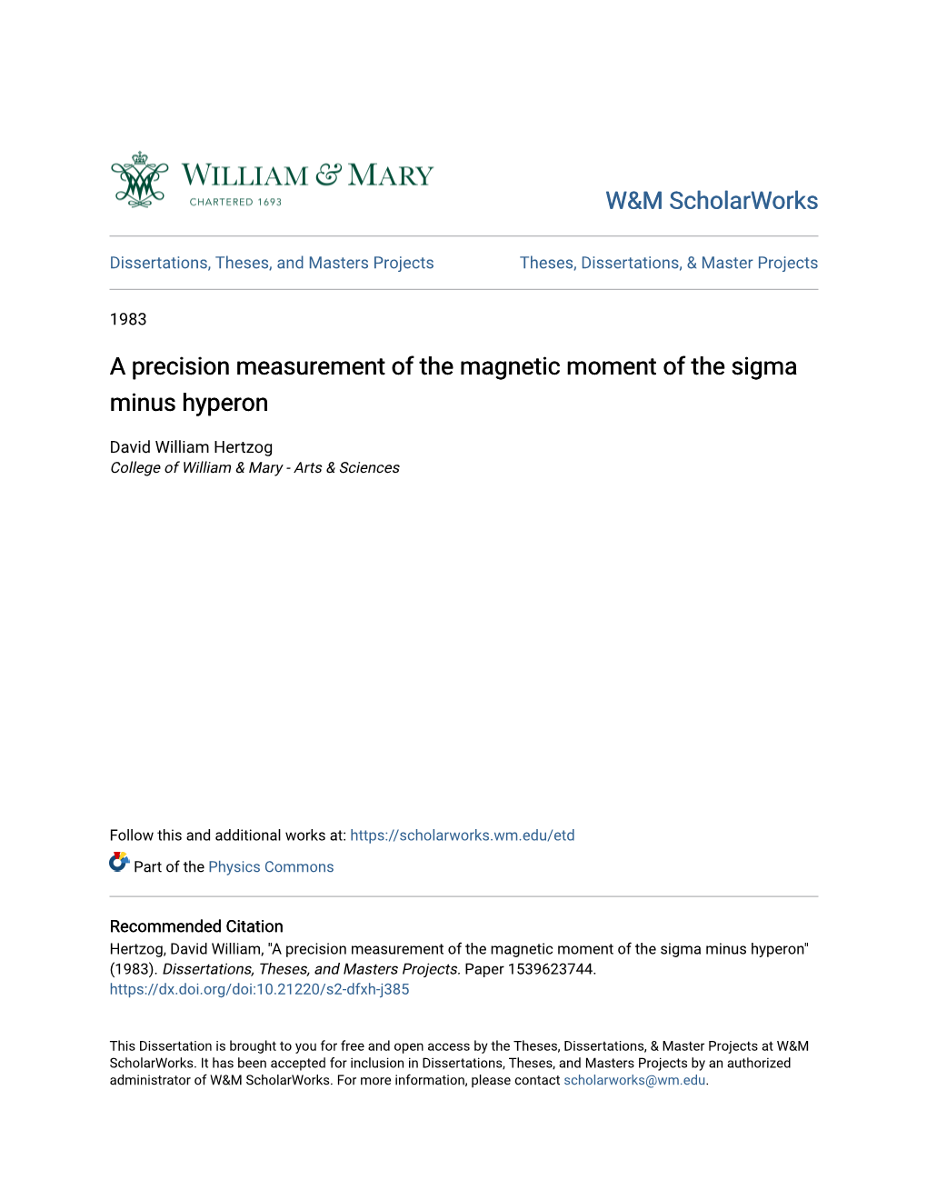 A Precision Measurement of the Magnetic Moment of the Sigma Minus Hyperon