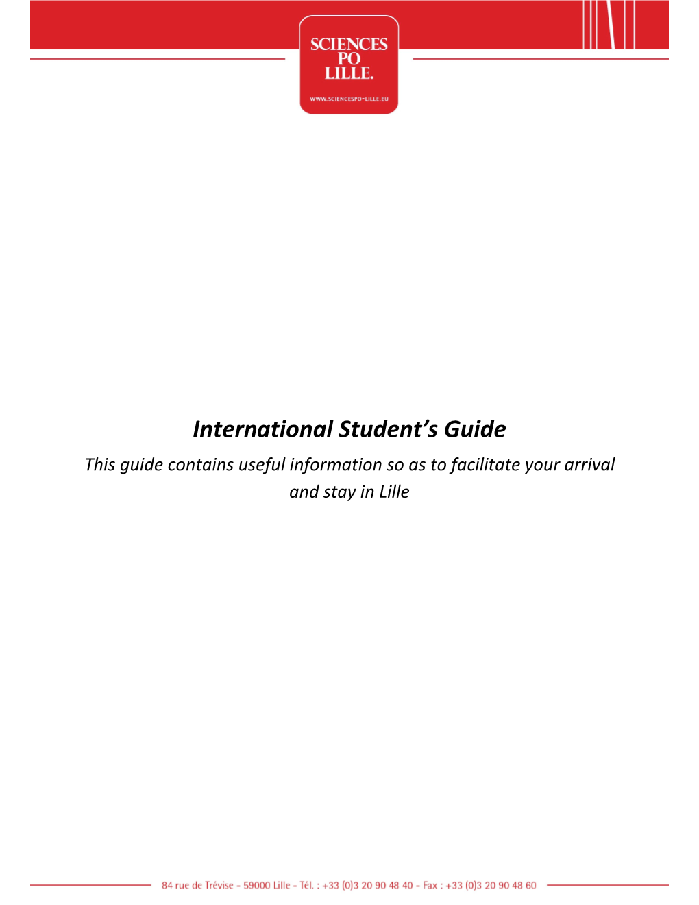 International Student's Guide