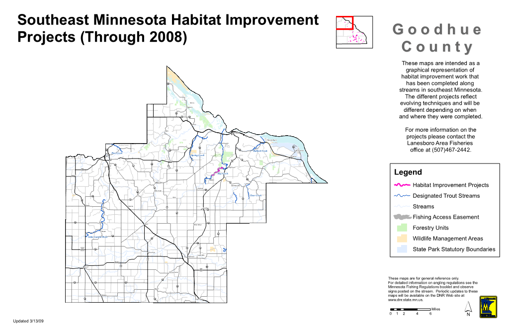 Southeast Minnesota Habitat Improvement Projects