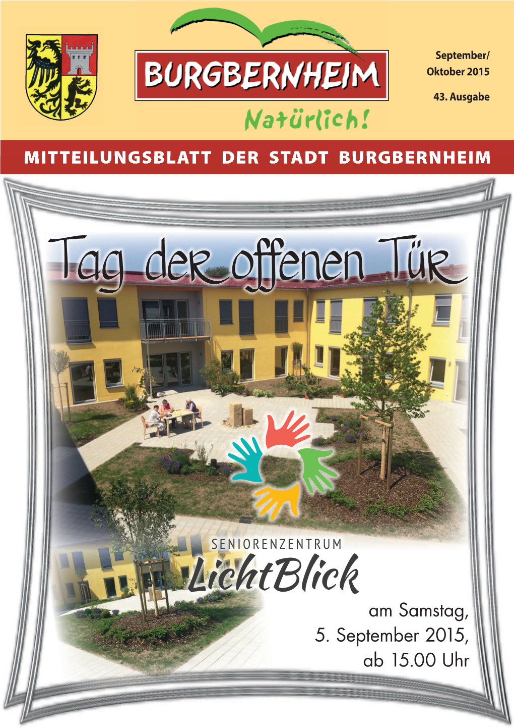 Mitteilungsblatt Der Stadt Burgbernheim