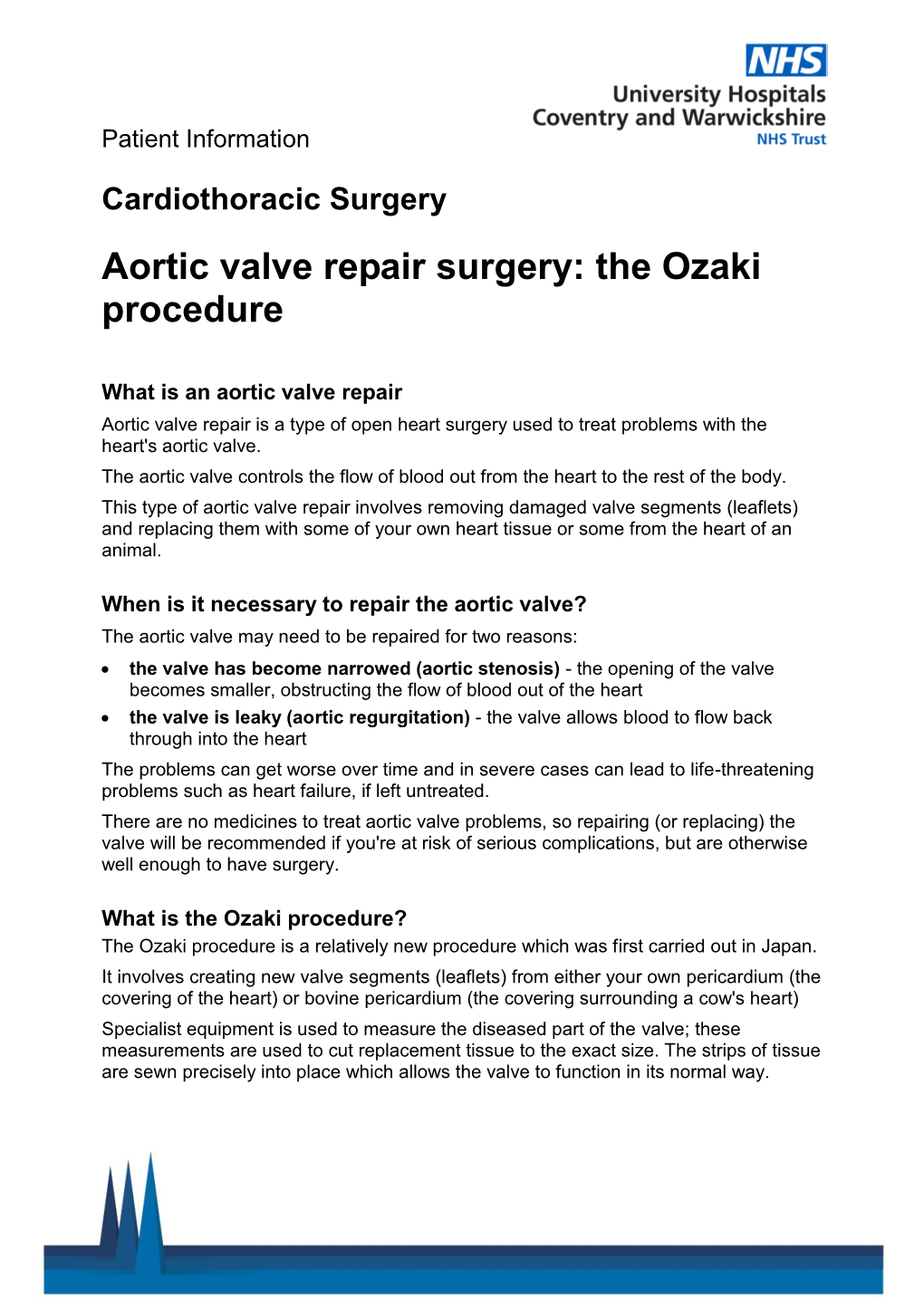 The Ozaki Procedure