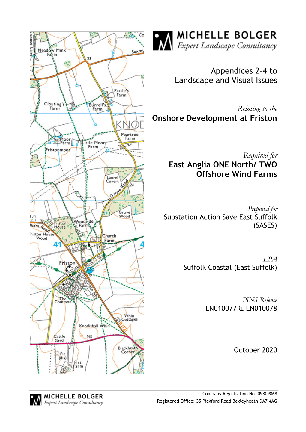 Appendices 2-4 to Landscape and Visual Issues Relating to The