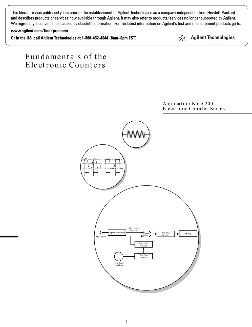 Fundamentals of the Electronic Counters