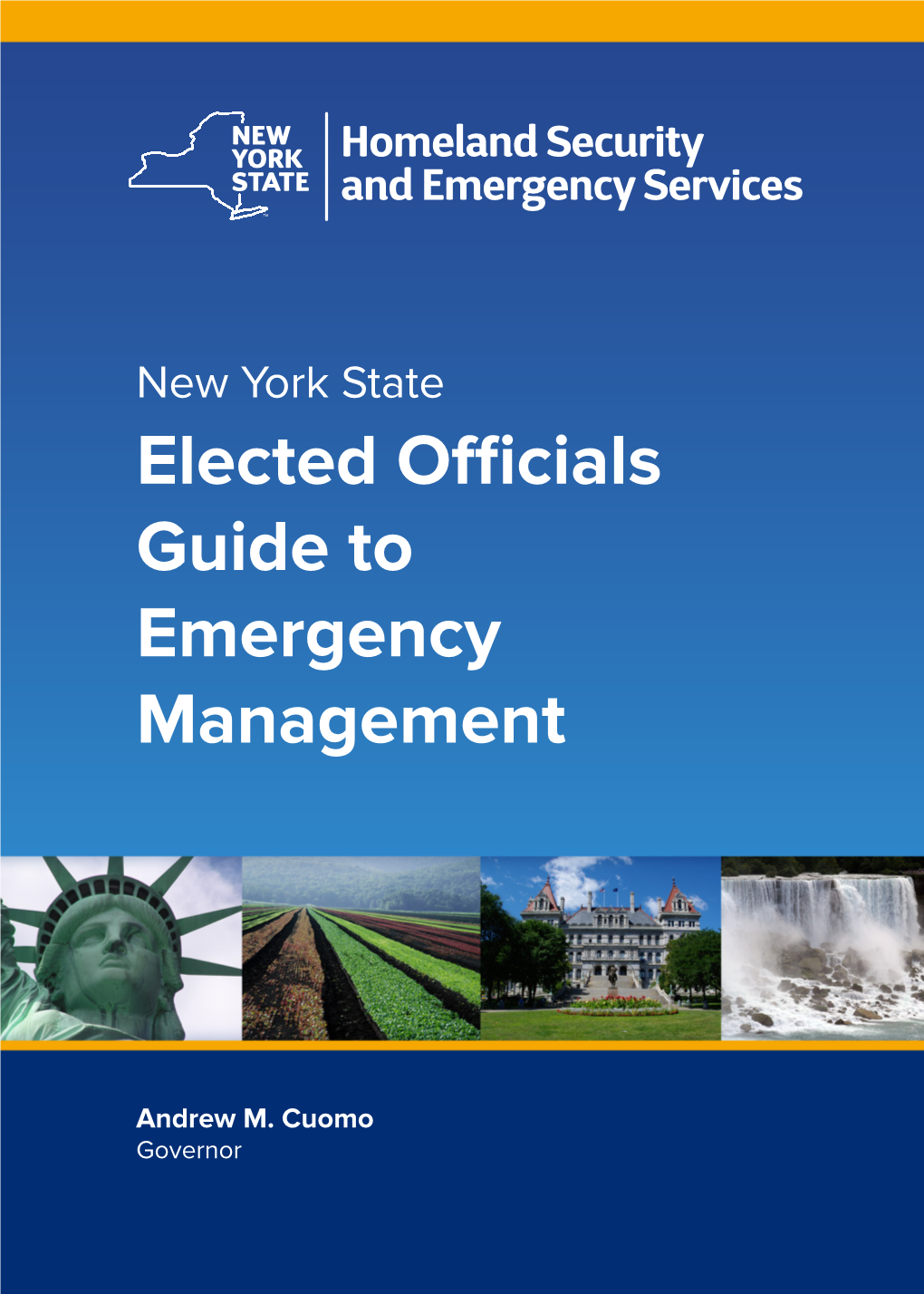 New York State Elected Officials Guide to Emergency Management