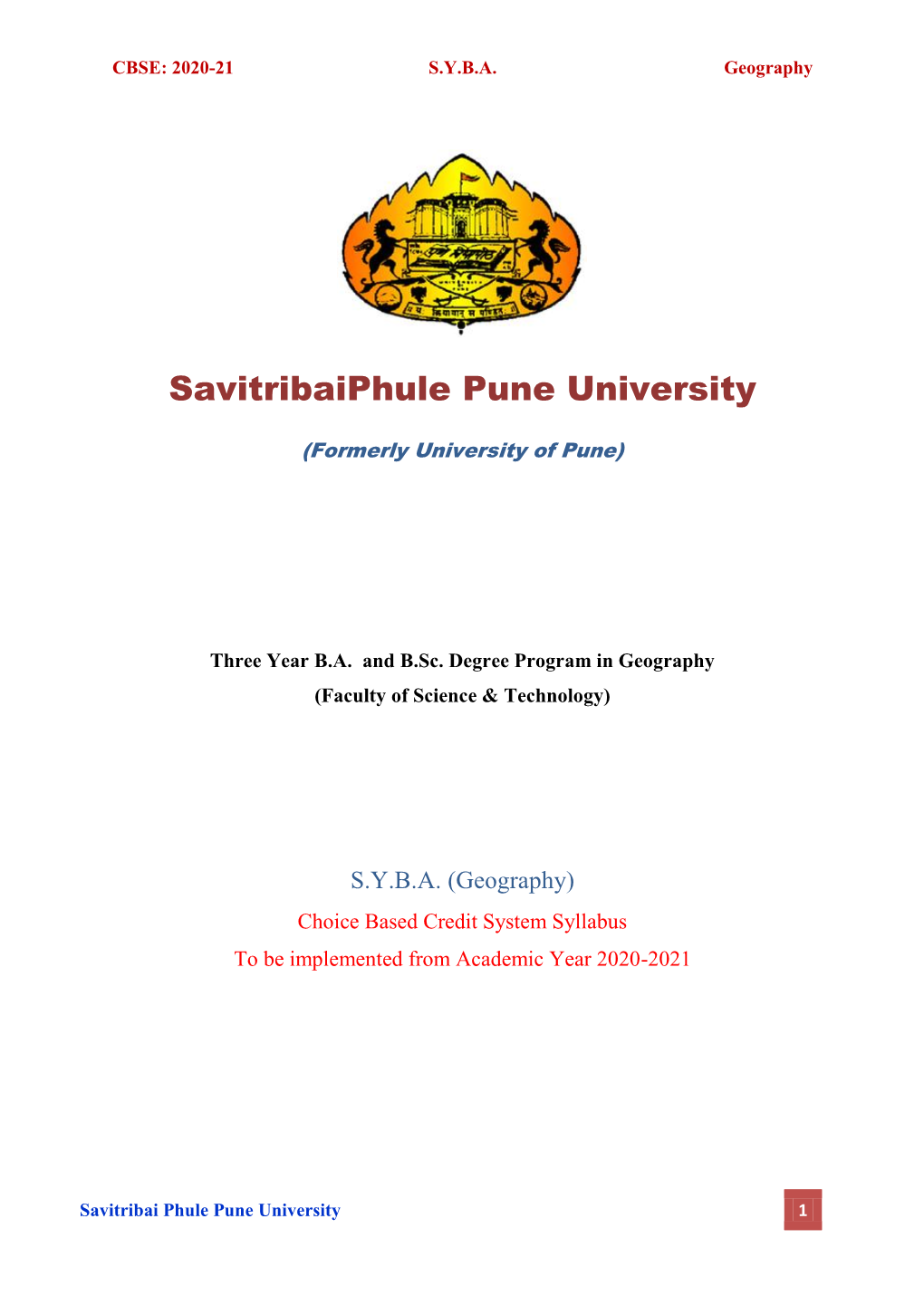 Savitribaiphule Pune University