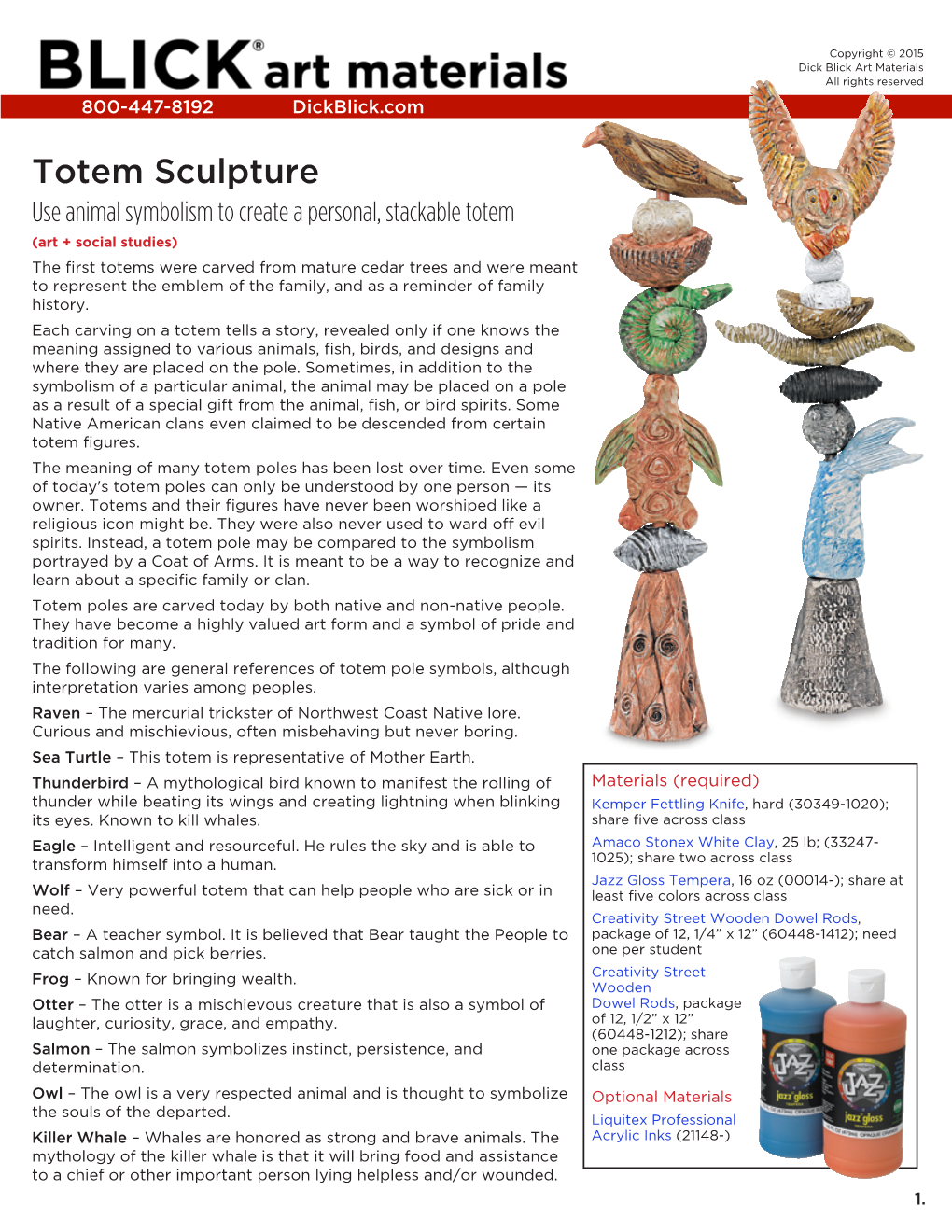 Totem Sculpture