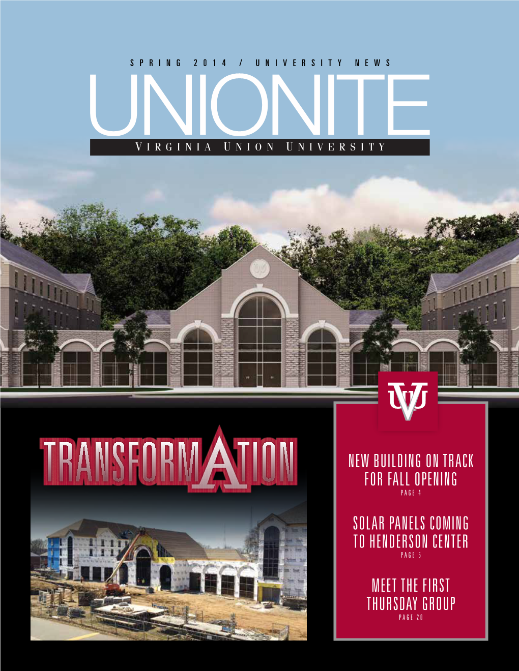 Spring 2014 / University News