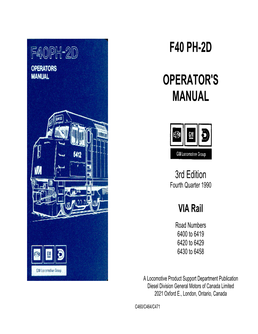 F40 Ph-2D Operator's Manual