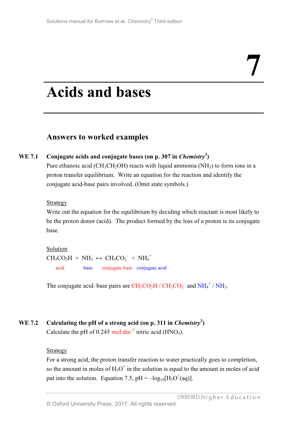 Acids and Bases