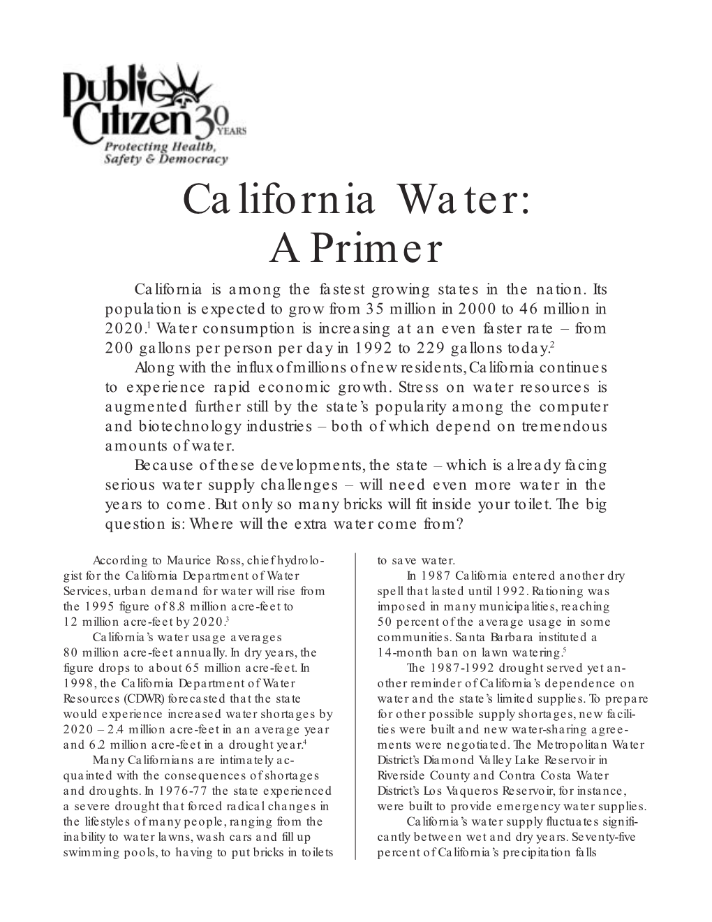 California Primer