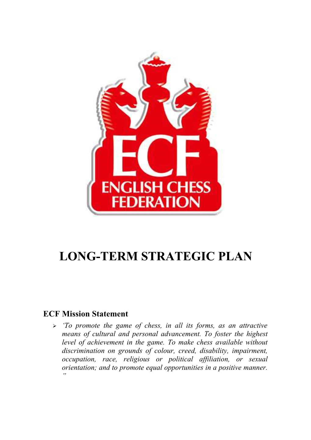 Long-Term Strategic Plan