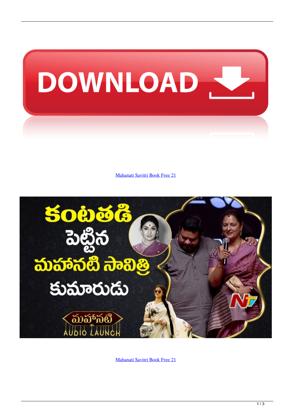 Mahanati Savitri Book Free 21