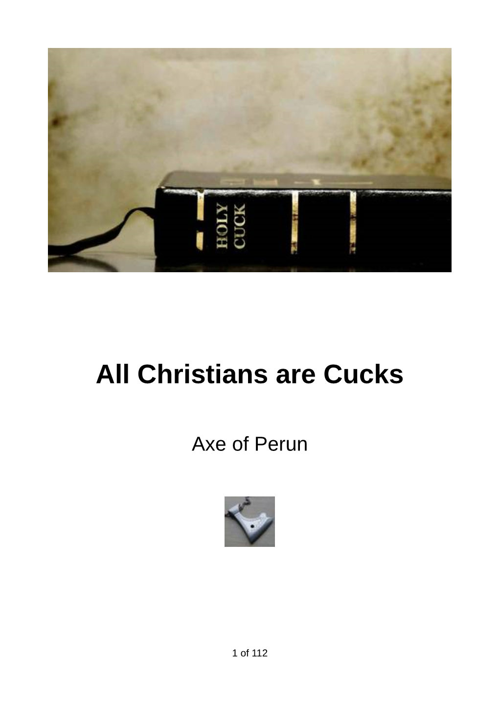 Christians Are Cucks