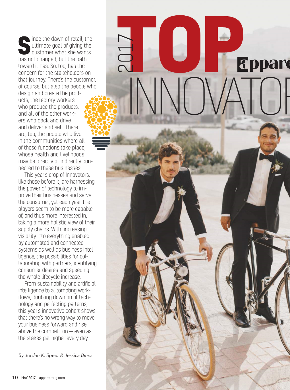 Apparel Magazine 2017 Top Innovators Report