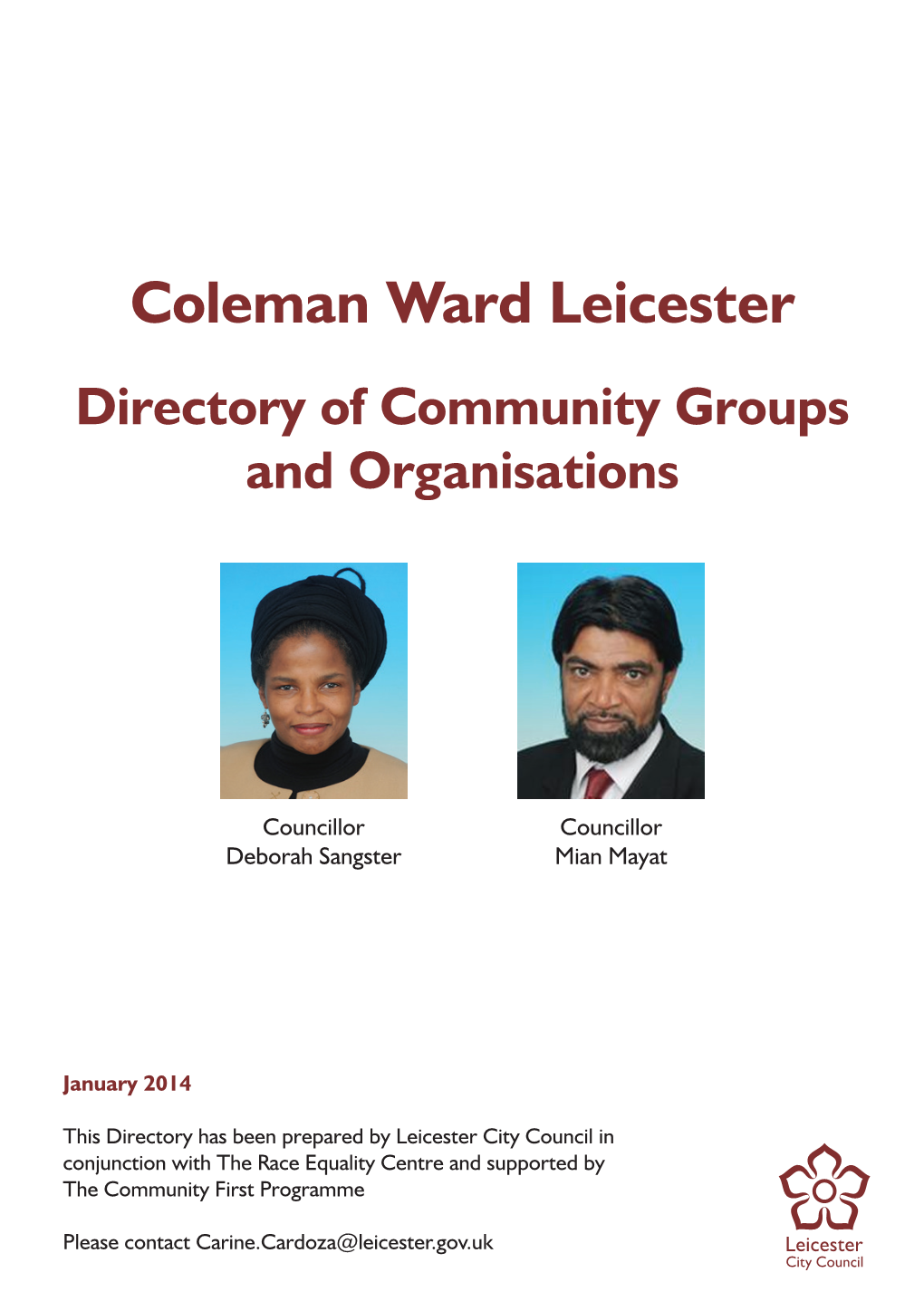 Coleman Ward Directory.Indd