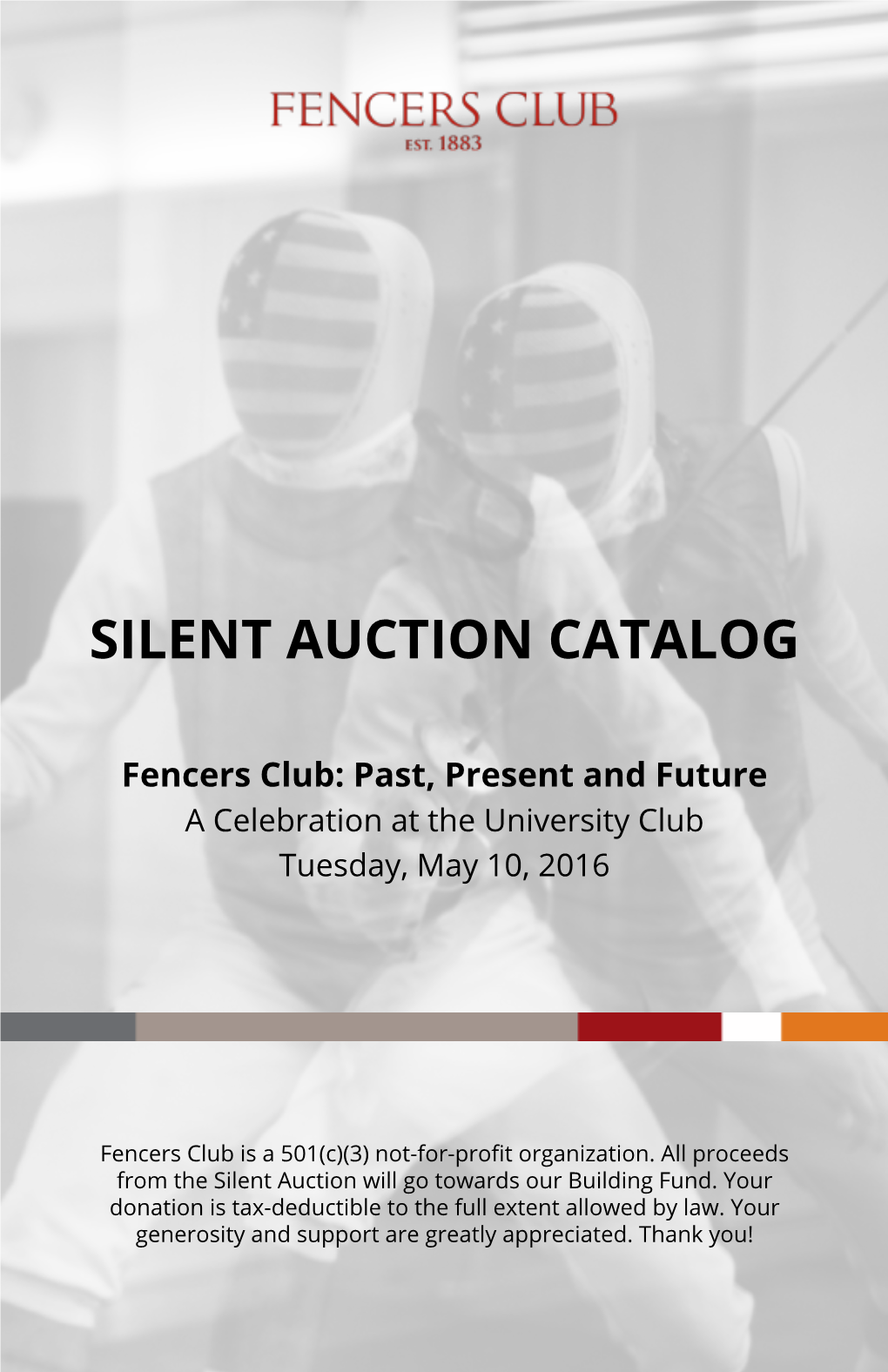 Silent Auction Catalog
