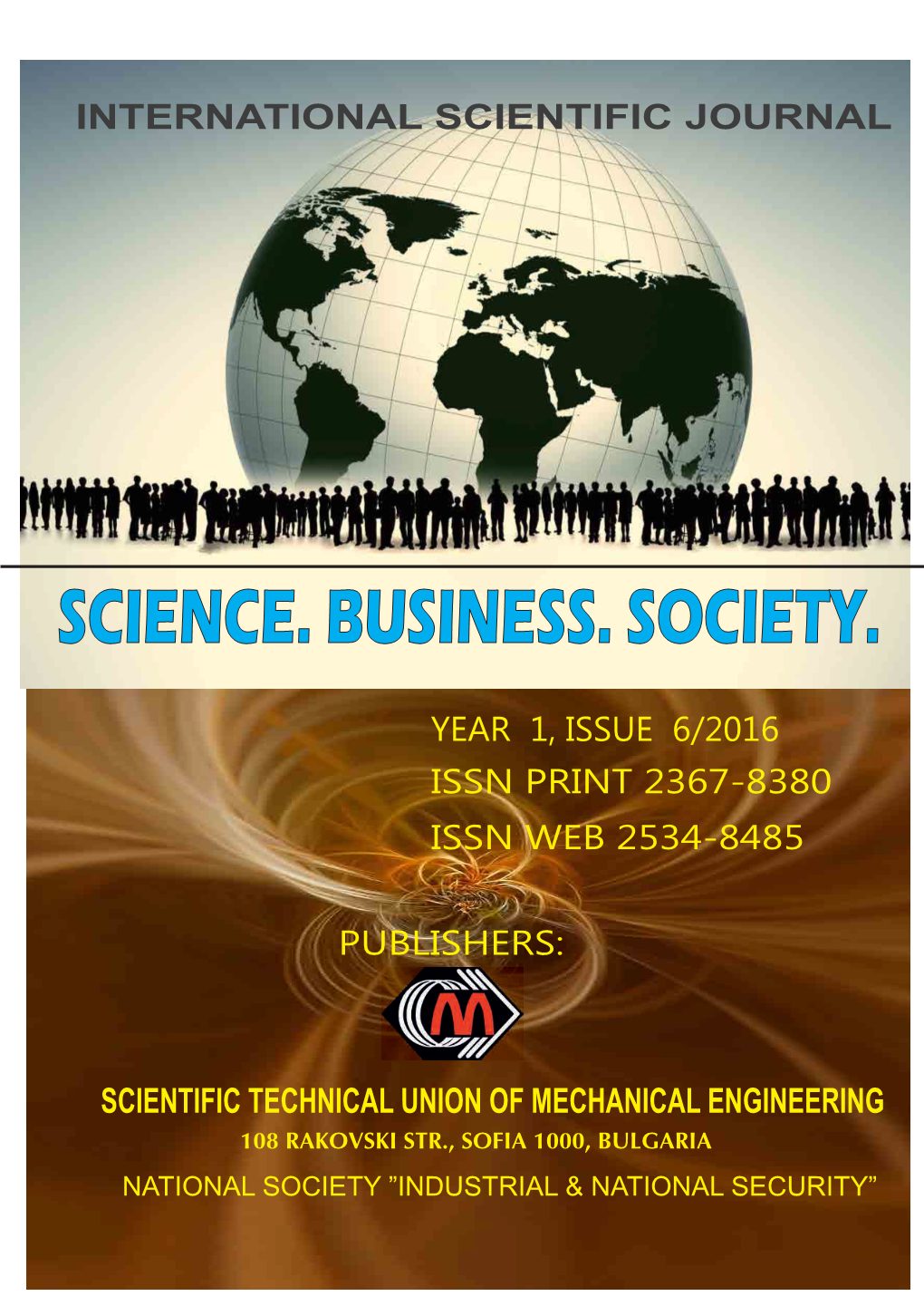 Science. Business. Society