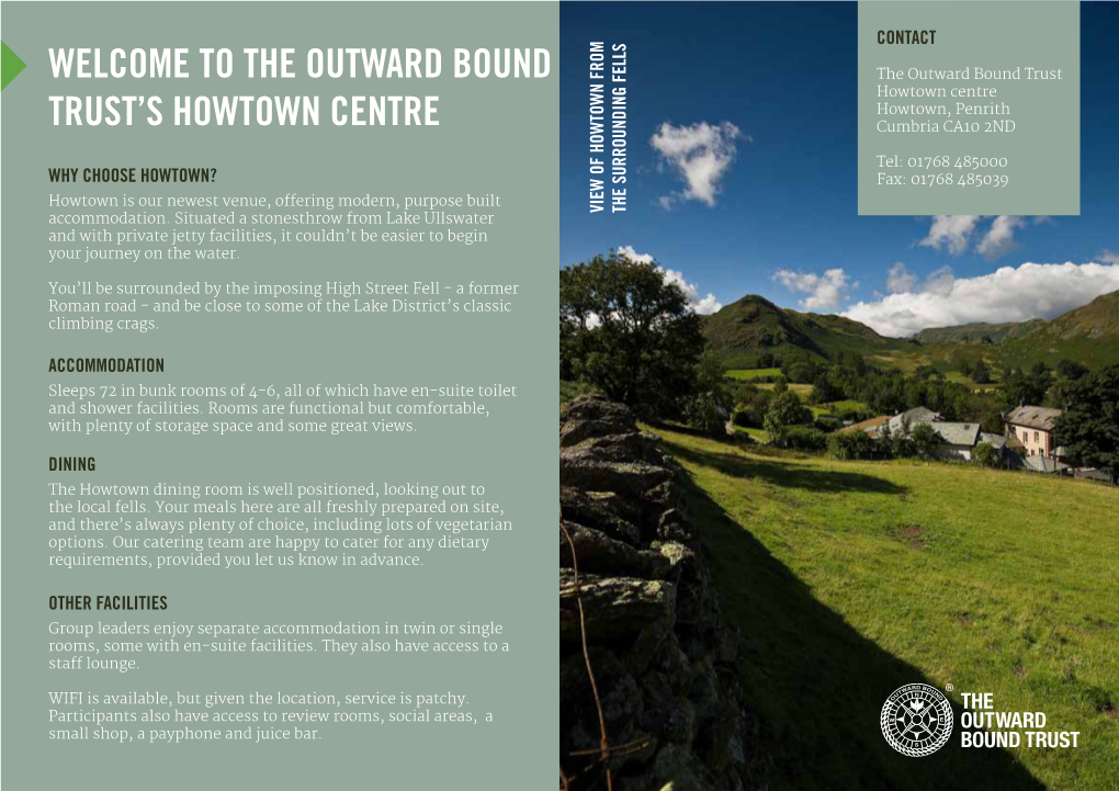 The Outward Bound Trust's Howtown Centre