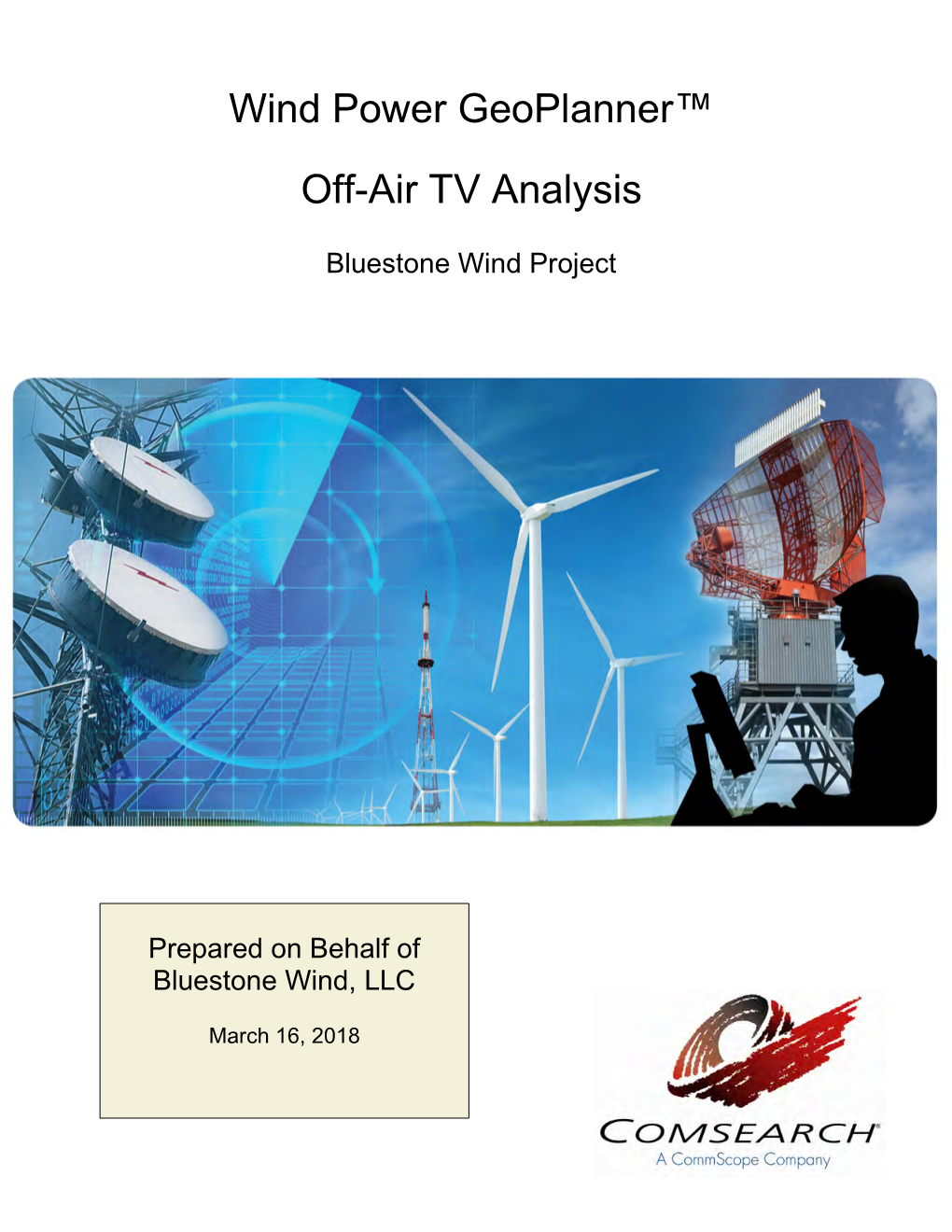 Wind Power Geoplanner™ Off-Air TV Analysis