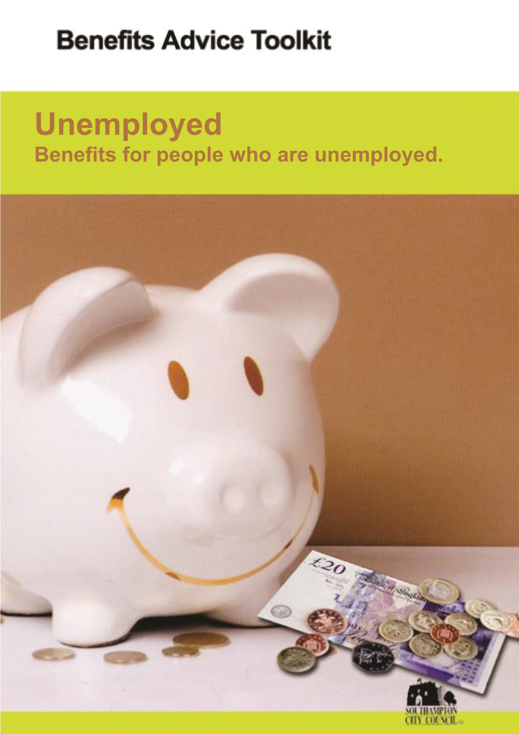 Benefit Advice – Unemployed