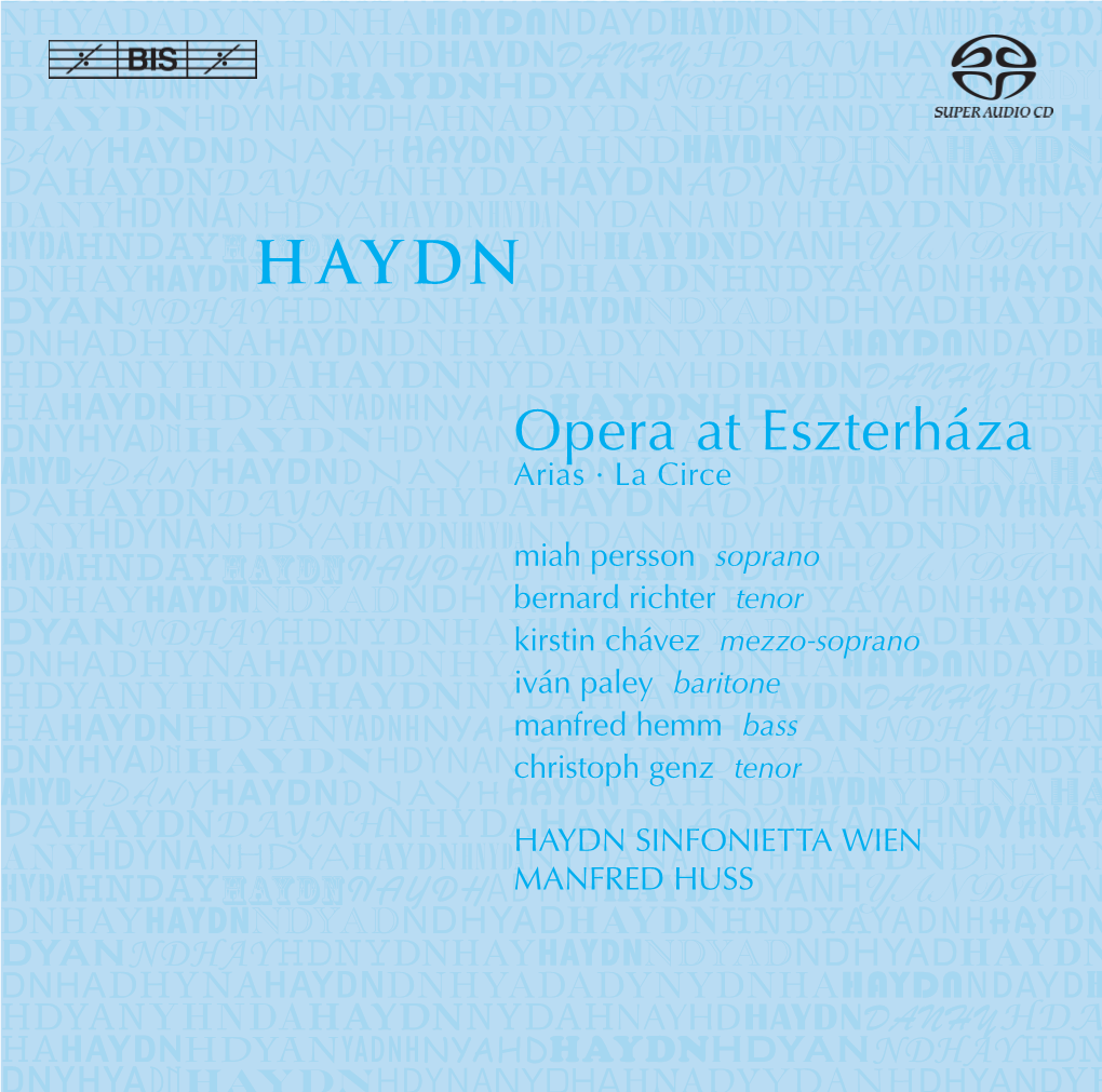 HAYDN Opera at Eszterháza