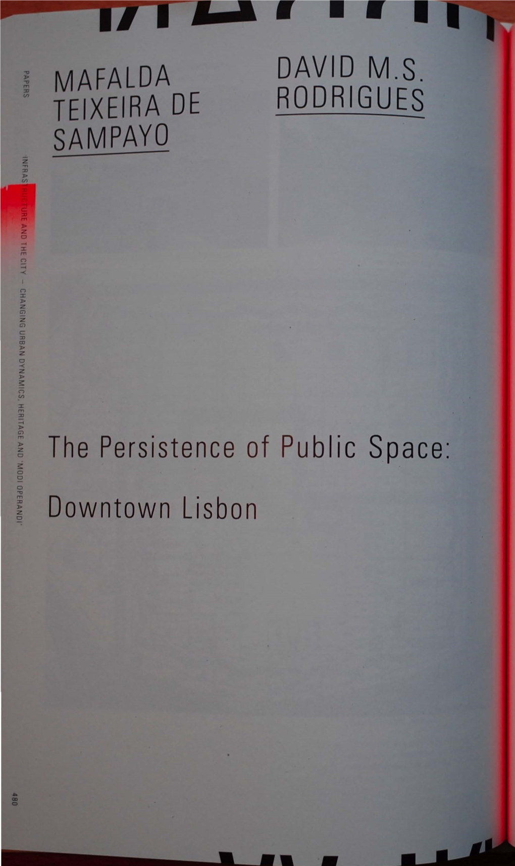 The Persistence of Public Space: Downtown Lisbon