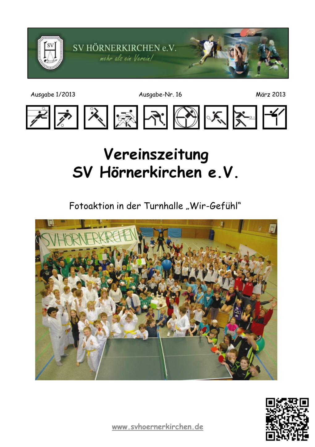 Vereinszeitung SV Hörnerkirchen E.V