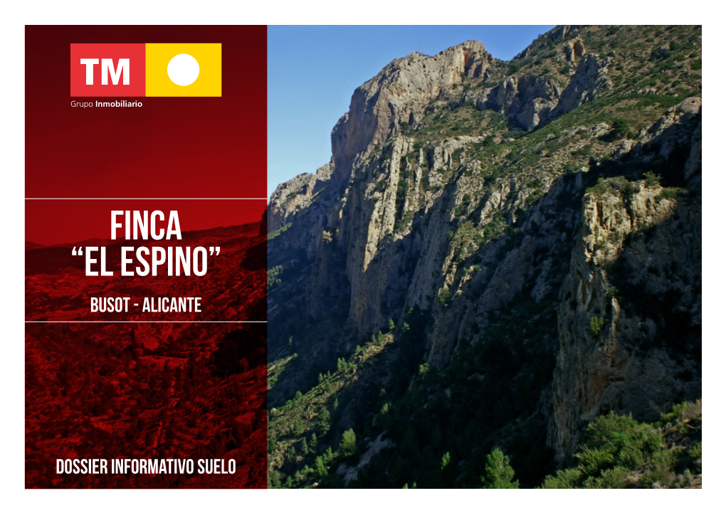 Finca “El Espino” Busot - Alicante