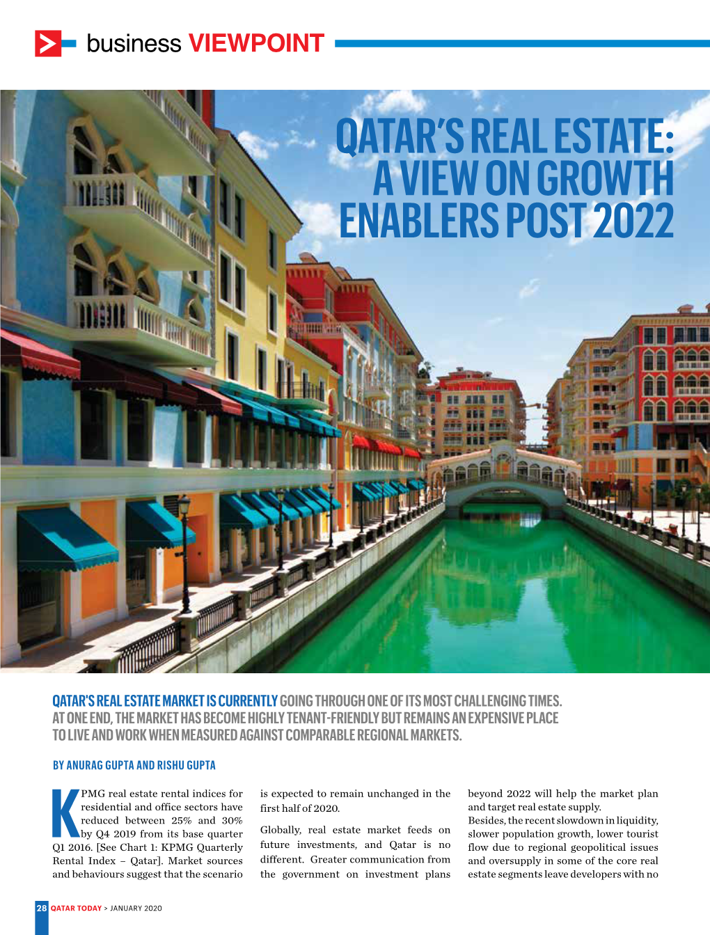 Qatar's Real Estate Market Is Currently Going Through One of Its Most Challenging Times