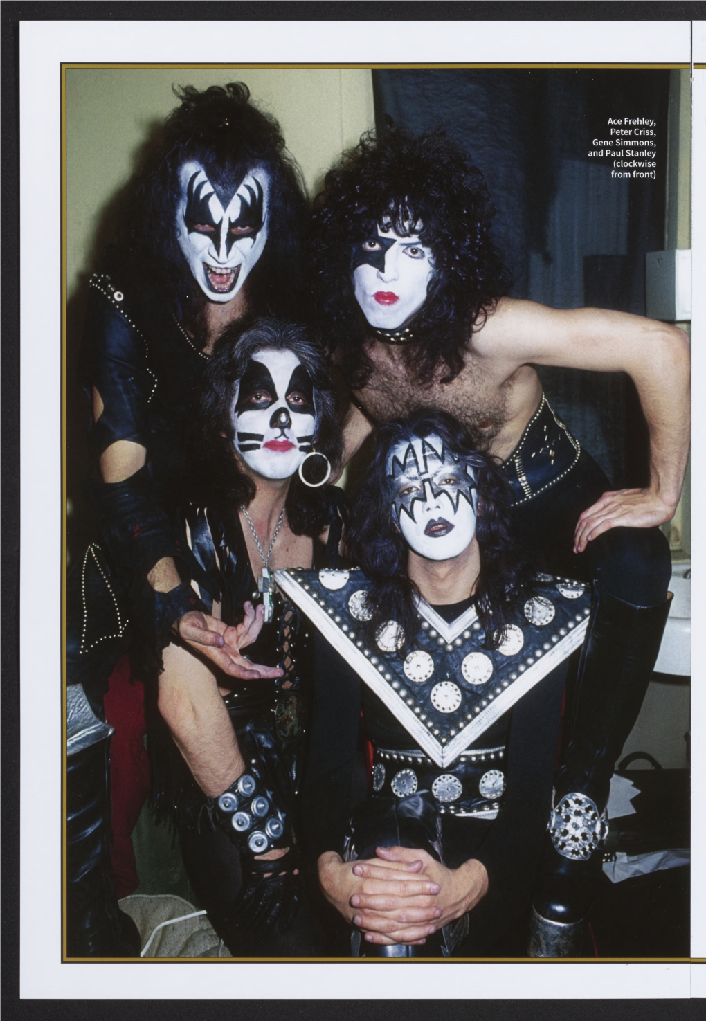 Ace Frehley, Peter Criss, Gene Simmons, and Paul Stanley