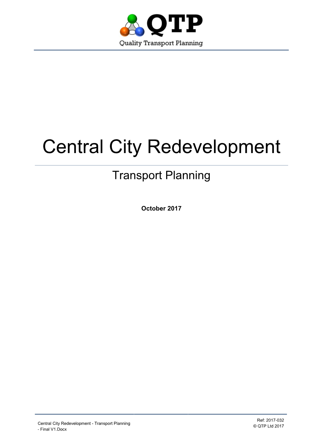 Central City Redevelopment