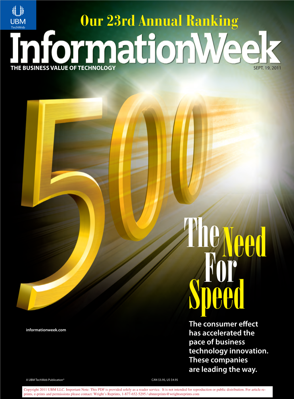 Informationweek.Com Has Accelerated the Pace of Business Technology Innovation