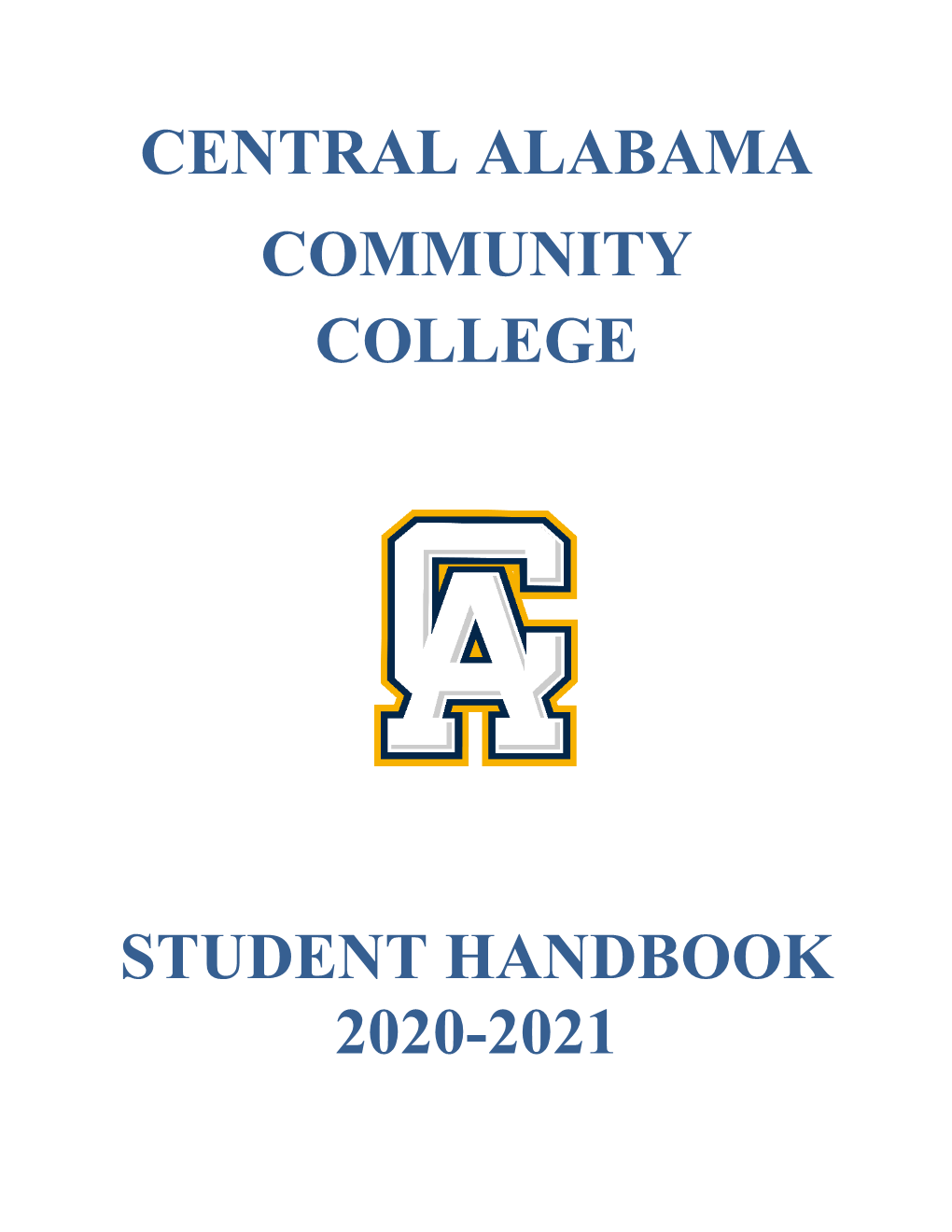 Student Handbook 2020-2021