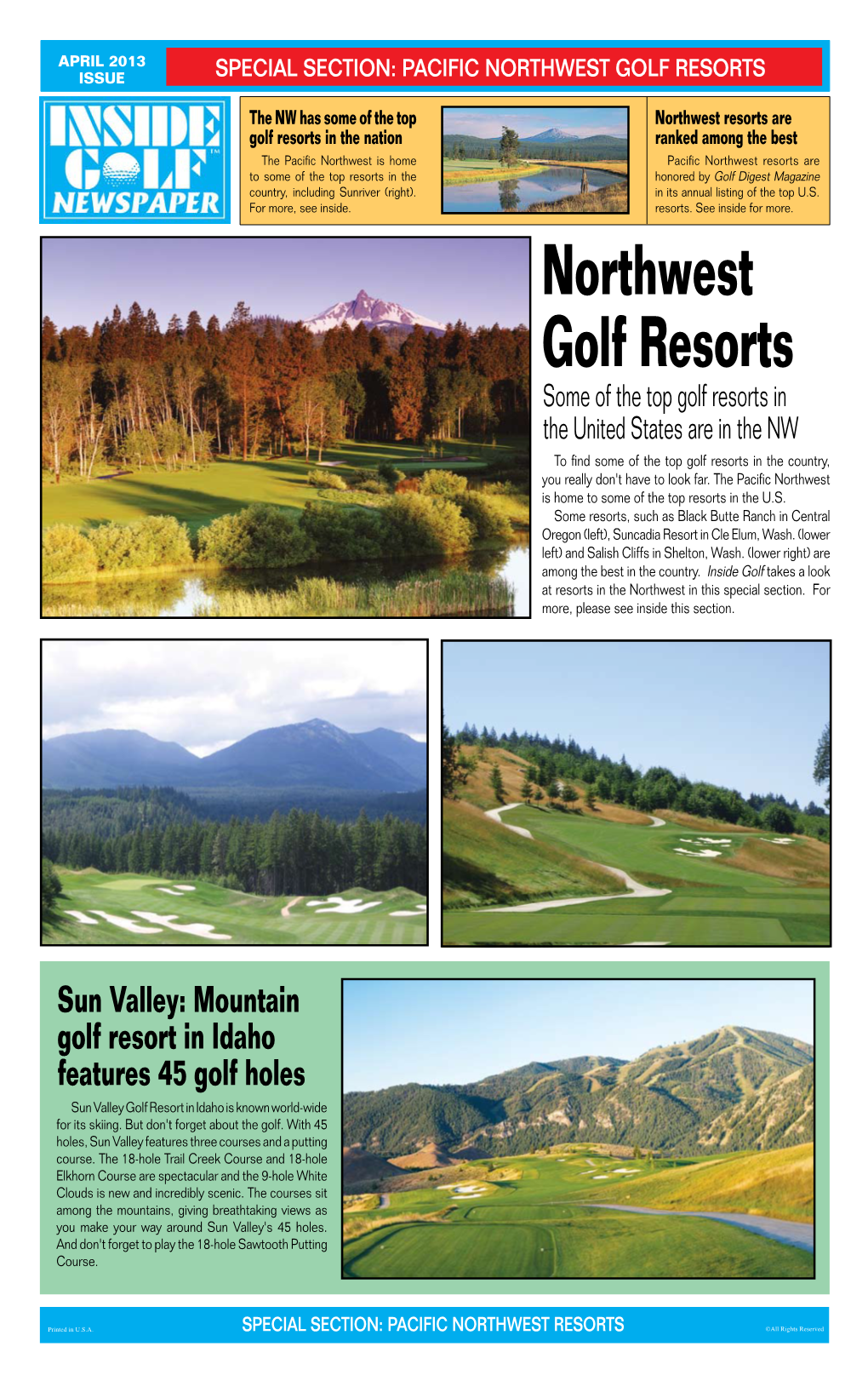 Northwest Golf Resorts