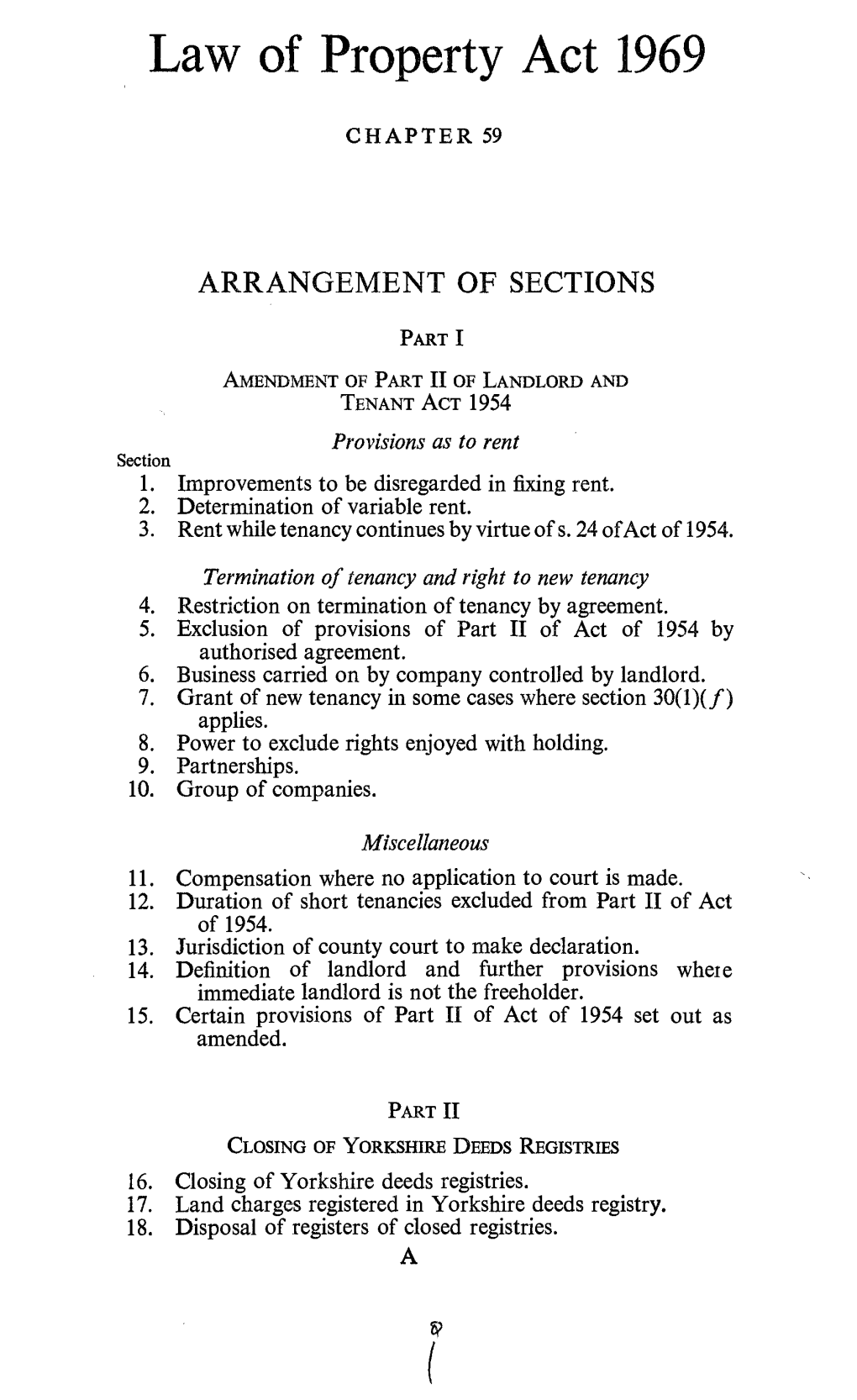 Law of Property Act 1969